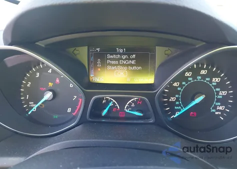 2014 Ford Escape Titanium из США, поврежденный, VIN 1FMCU9J97EUE23477